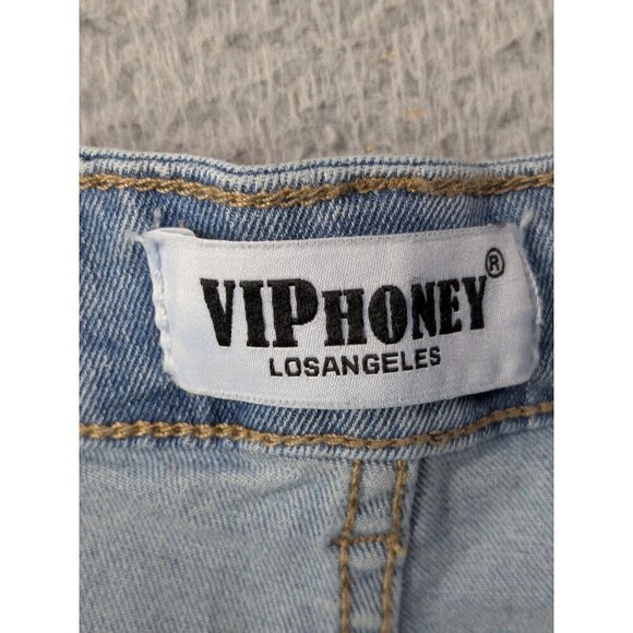 VIP Honey Cargo Jeans Womens 4XL Blue Comfort Stretch Tech Denim High Rise - Picture 3 of 15